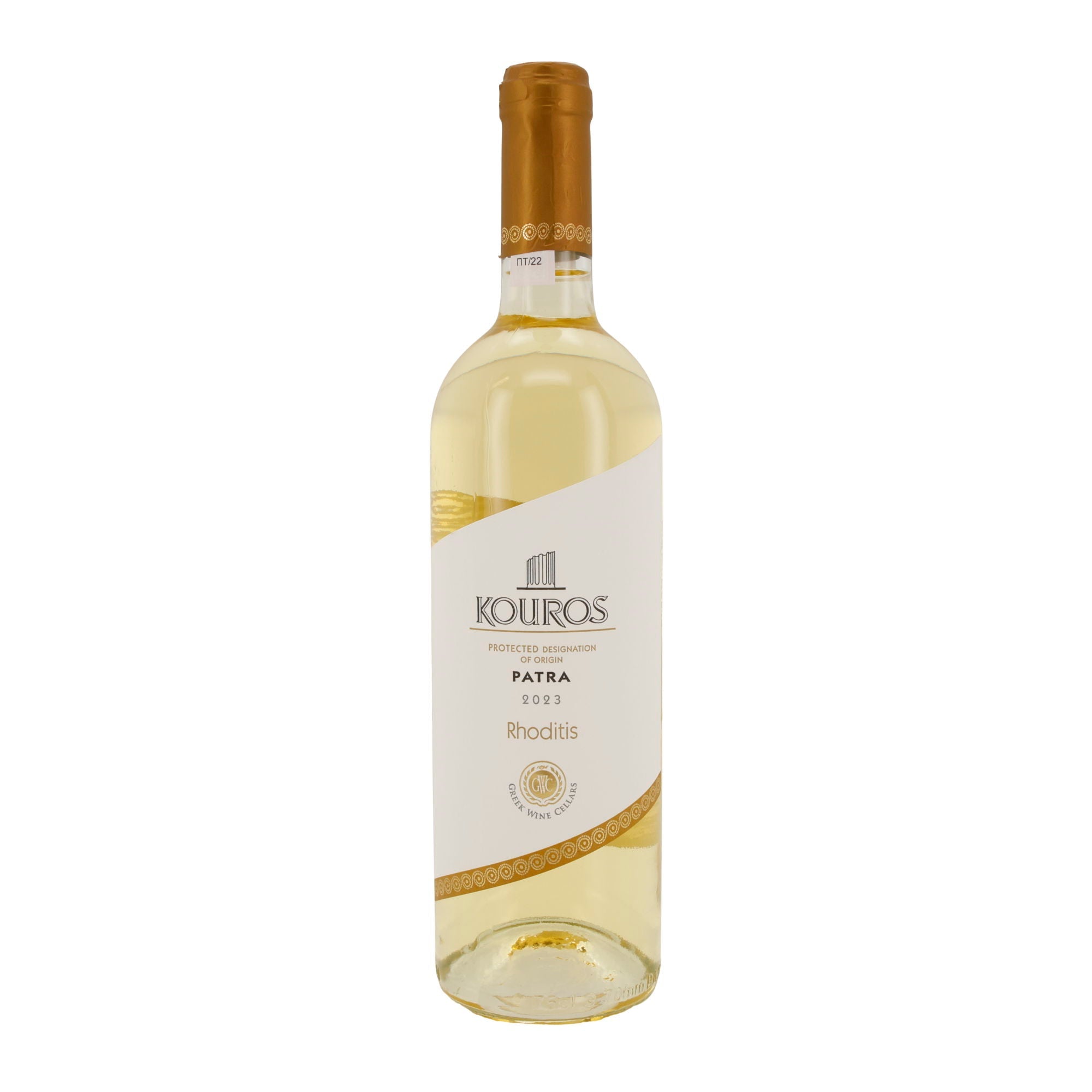 Kouros Weißwein Rhoditis | Patra PDO 2023 | 12,5 % vol | 750 ml Kourtakis